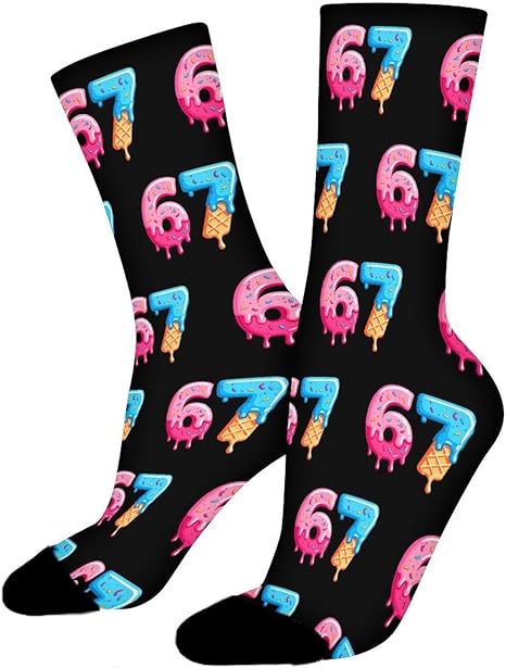 67 Meme Crew Socks Funny Gifts For Boys Girls
